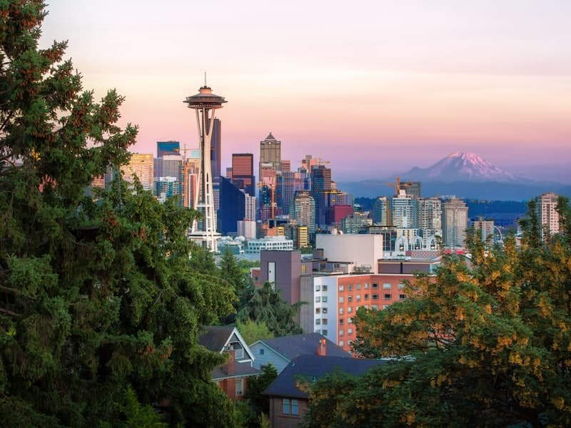 Starbucks locations in Seattle, Washington